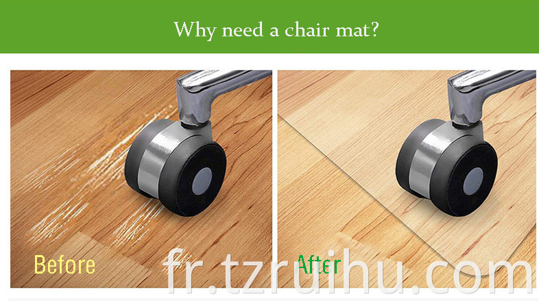 dining chair as office chair mat